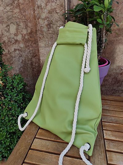 Χειροποίητη τσάντα Πράσινη