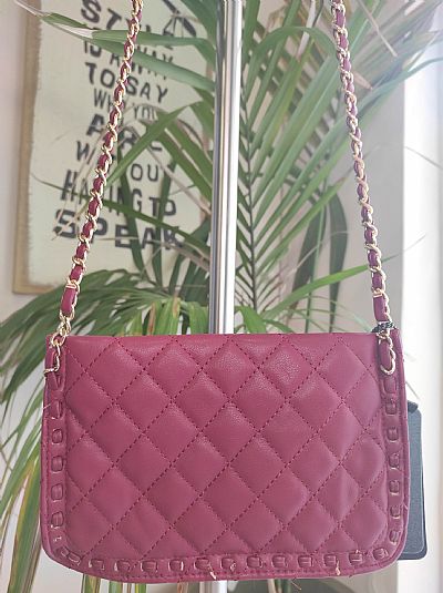 Τσαντάκι Χιαστί Φούξια