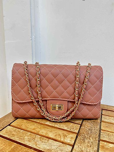 Τσάντα Καπιτονέ Σάπιο Μήλο