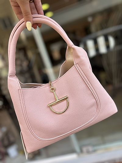Τσάντα Χειρός Baby Pink