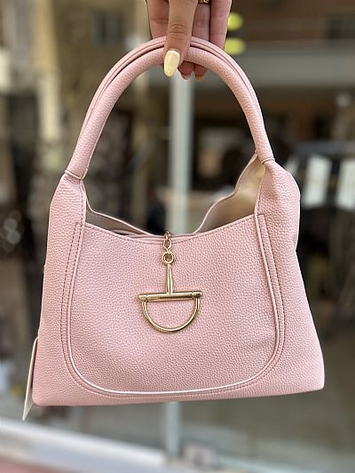 Τσάντα Χειρός Baby Pink