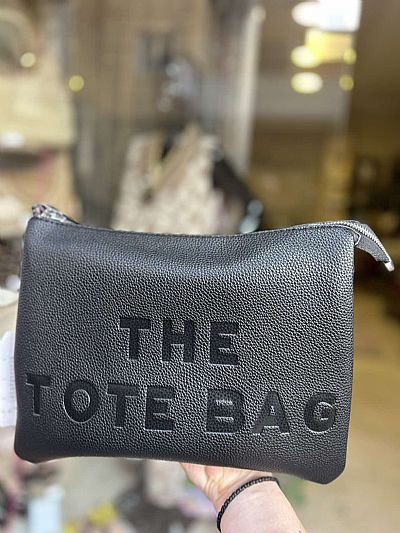 Τσάντα Χιαστί Tote Μαύρη 