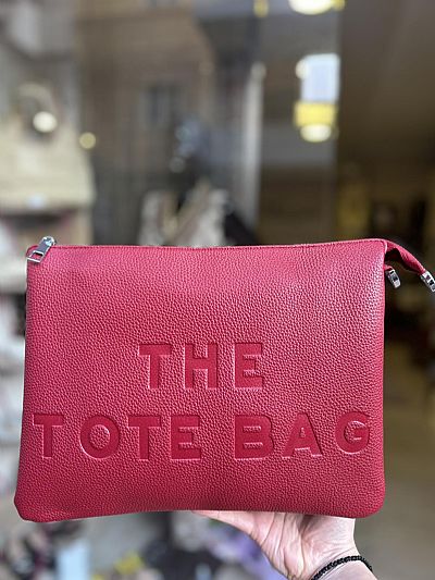 Τσάντα Χιαστί Tote Κόκκινο 