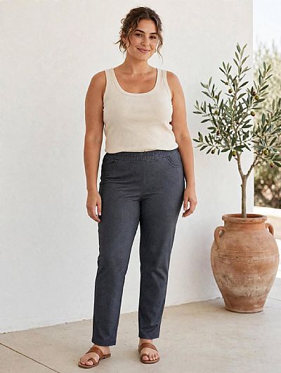 Jean Ελαστικό Plus size