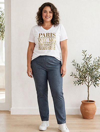 Jean Ελαστικό Plus size