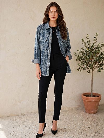 Jean Jacket Strass 