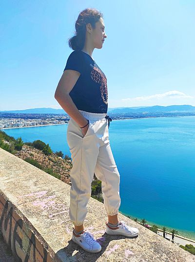 T-SHIRT Με Λεοπάρ Στάμπα Μαύρο