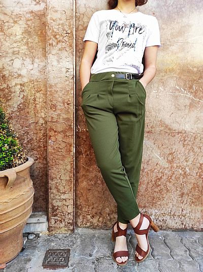 T-SHIRT Στάμπα Λευκό